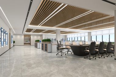 山东能源灵台电厂集控楼内装