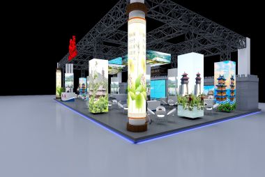 第二届中国国际文化旅游博览会枣庄展台