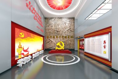 阿农商银行党建展厅