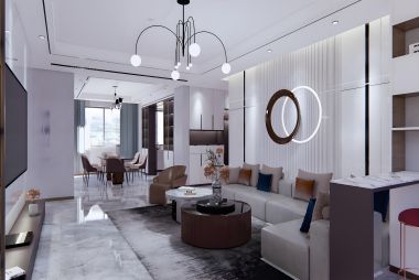 济南中海熙岸住房家庭设计案例